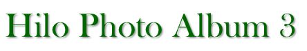 Hilo Photo Album 3